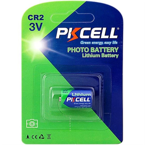 Pkcell PK Cell CR2-1B 3.0V Lithium Photo Battery CR2-1B - main